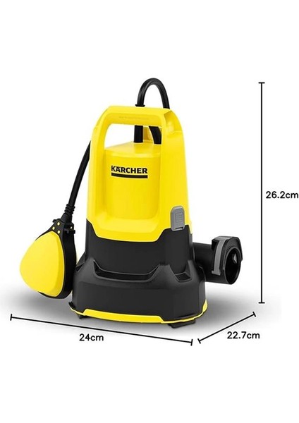 Karcher, Sp 9.000 Dalgıç Pompa, 1.645-810.0, 9.000 L/h, Temiz Su Için modelleri