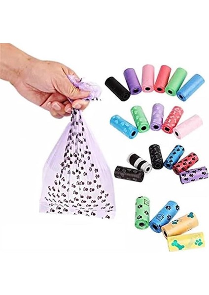 Kyrotech 8'li Evcil Hayvan Atık Toplama Torbası – Kediler ve Köpekler Için Taşınabilir, Sızdırmaz modelleri