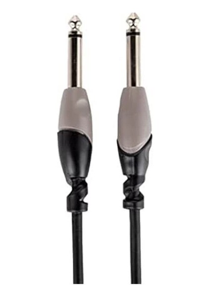 KCL-155-3M Siyah-Gri 3 Metre Gitar Enstrüman Kablosu Kozmos fiyatları