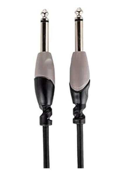 KCL-155-3M Siyah-Gri 3 Metre Gitar Enstrüman Kablosu Kozmos indirimleri