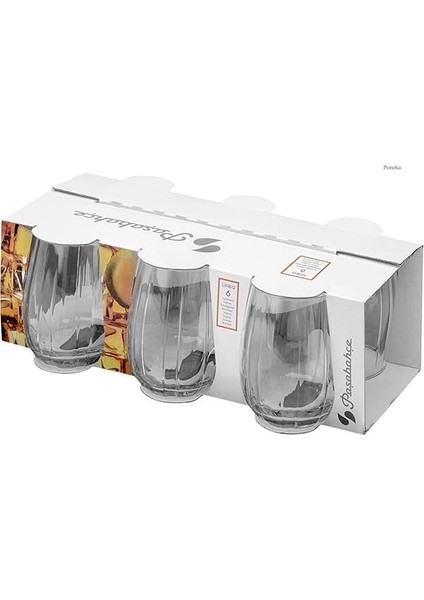 Paşabahçe Linka Su Bardağı, Sade, 380 Ml, 6 Parça fırsatları