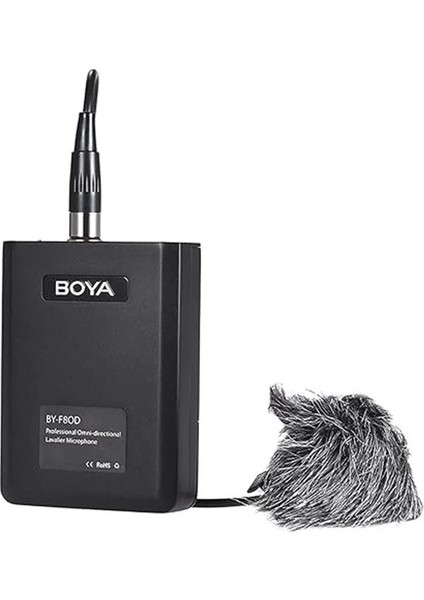 BY-F8OD Çok Yönlü Akustik Vokal Yaka Mikrofon
