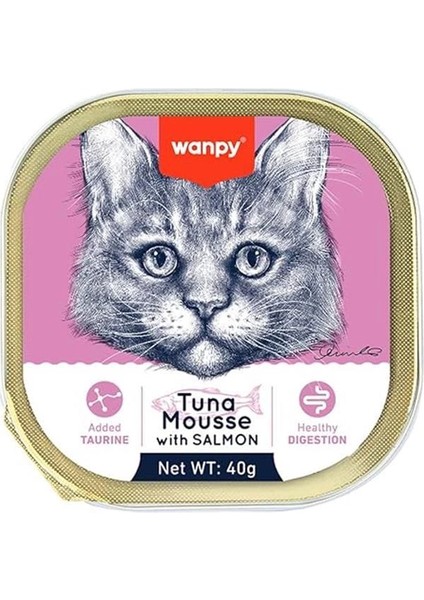 Kedi 40G 6'lı Ton Balıklı & Somonlu Alutray Yaş Mama fiyatları
