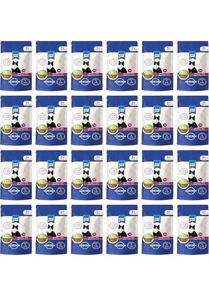 Yetişkin Kedi Biftekli Pouch 85 gr x 24 Adet