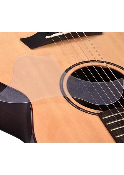 PG164 Pickguard Gitar Pena Koruyucu Şeffaf