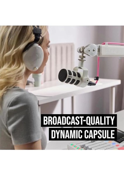 Røde Podcasting, Akış ve Içerik Oluşturma Için Xlr ve USB Bağlantılı Podmic USB Dinamik Yayın modelleri