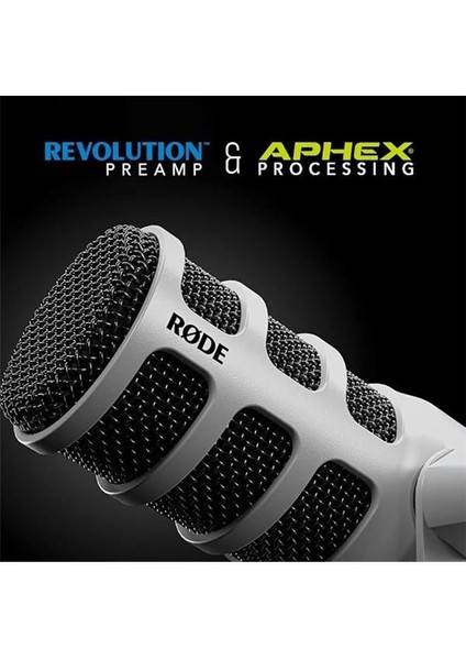 Røde Podcasting, Akış ve Içerik Oluşturma Için Xlr ve USB Bağlantılı Podmic USB Dinamik Yayın