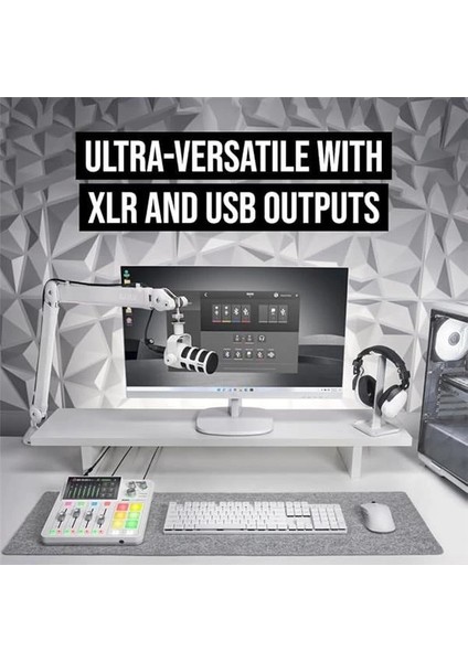 Røde Podcasting, Akış ve Içerik Oluşturma Için Xlr ve USB Bağlantılı Podmic USB Dinamik Yayın