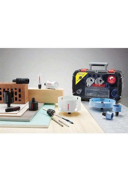 Professional Accessories Delik Açma Testeresi Seti, Yeşil, 7 Adet modelleri