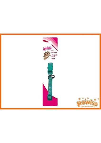 Pawise Çapa Desenli Yeşil Kedi Boyun Tasması 30 cm fırsatları