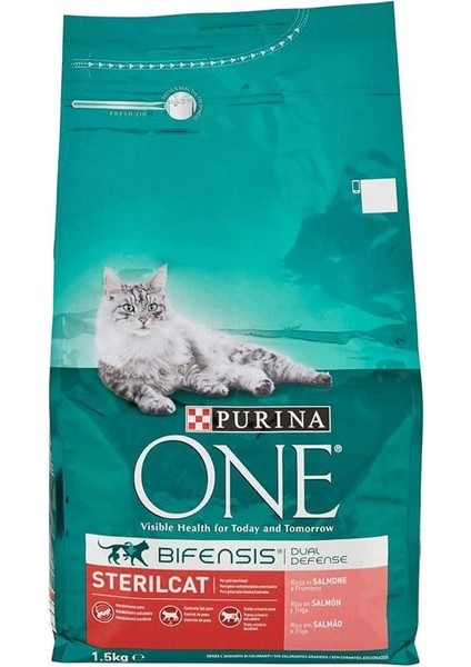 Purina One Somonlu Kısır Kedi Maması 1.5 kg fiyatları