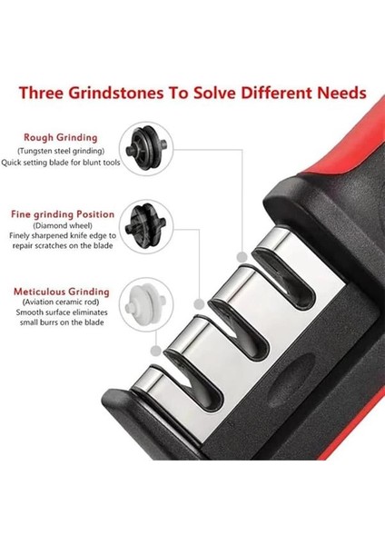 Profesyonel Bıçak Bileme Makinesi (3 Açılı/aşamalı) modelleri