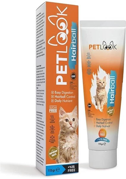 Kedi Malt Hairball Tüy Yumağı Oluşumu Önleyici, 115 Gram