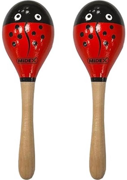 Midex ORF-MRC-11X Örf Aletleri Ağaç Marakas Kaliteli Maracas 2 Adet (Çift) modelleri