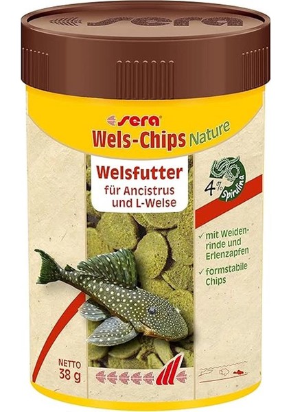 Wels-Chips 100 ml (38GR)