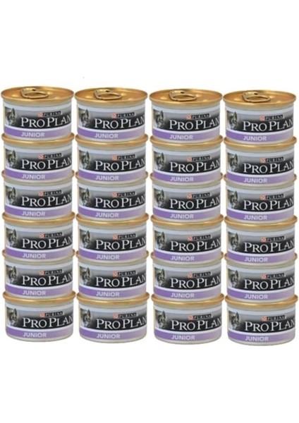 Junior Tavuklu Yavru Kedi Konservesi 85GR x 24ADET