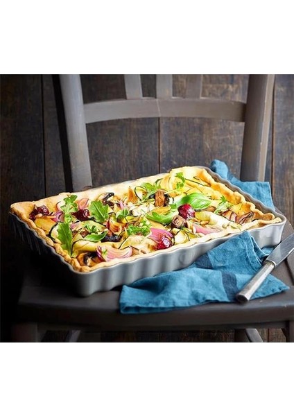 EH346024 Kek Kalıbı, Yüksek Seramik Grand Cru 24 x 24 x 5 cm fiyatları