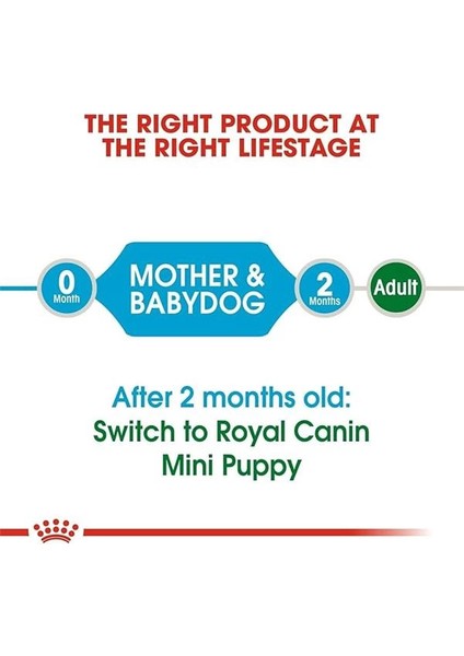 Mini Starter Mother Baby Dog 4 kg Yavru Köpek Maması