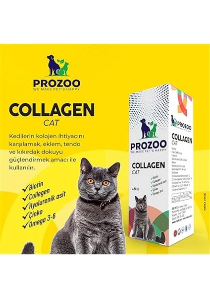 Kediler Için Kolajen Damla 50 ml fırsatları