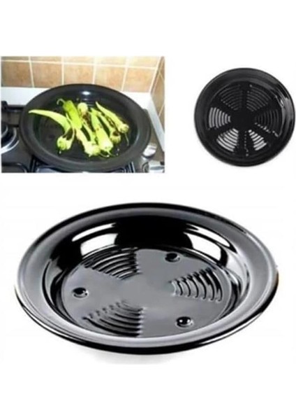 Ocak Üstü Emaye Közleme Tavası, Patlıcan, Biber, Kestane ve Mısır Közle, Ocak Üstü Patlıcan