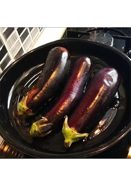 Ocak Üstü Emaye Közleme Tavası, Patlıcan, Biber, Kestane ve Mısır Közle, Ocak Üstü Patlıcan