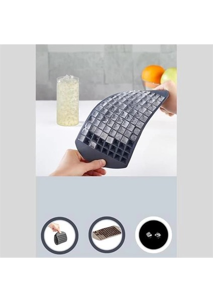 Buz Silikon Tabanlı Pratik Kokusuz Buzluk, 96'lı Kristal Buz Kalıbı, Silikon Tabanlı Buz Kalıbı indirimleri