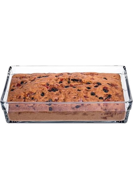 Pasabahce Borcam Premium Dikdörtgen Tepsi, 20 cm x 29 Cm, Şeffaf, 2.5 Litre modelleri