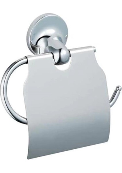 Marin A44945 Kapaklı Tuvalet Kağıtlığı, 10 x 10 x 10 Cm; 360 Gram, Krom fırsatları