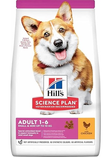 Hill's Scıence Plan +7 Yaşlı Küçük ve Mini Irk Tavuklu Köpek Maması 3 kg