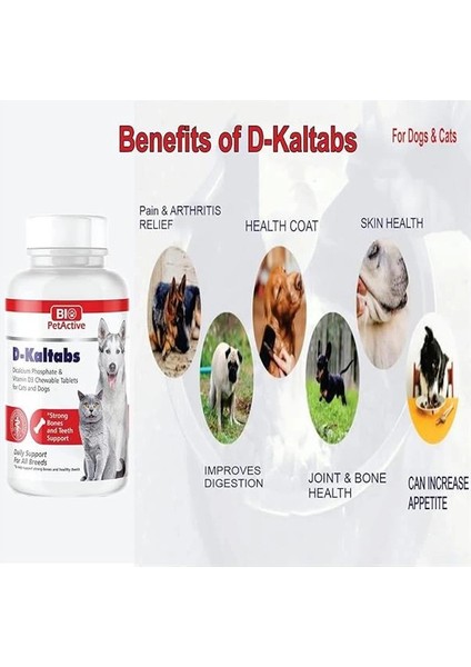 Petactive D-Kaltabs 84 Tablet fırsatları