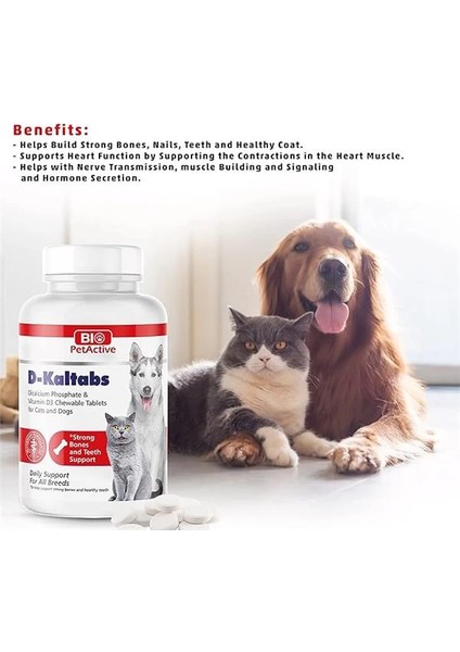 Petactive D-Kaltabs 84 Tablet indirimleri