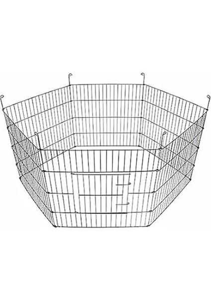 Lion Küçük Irk Köpek ve Tavşanlar Için Panel Çit 61X48CM 6 Parça indirimleri