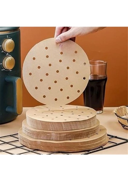 100 Adet Air Fryer Pişirme Kağıdı Tek Kullanımlık Hava Fritöz Yağ Geçirmez Yapışmaz Gıda fiyatları