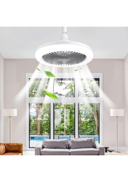 BUFFER®E27 Duylu 3 Farklı Işık Modlu ve 3 Seviye Fan Güçlü Uzaktan Kumandalı, Sessiz Kullan indirimleri