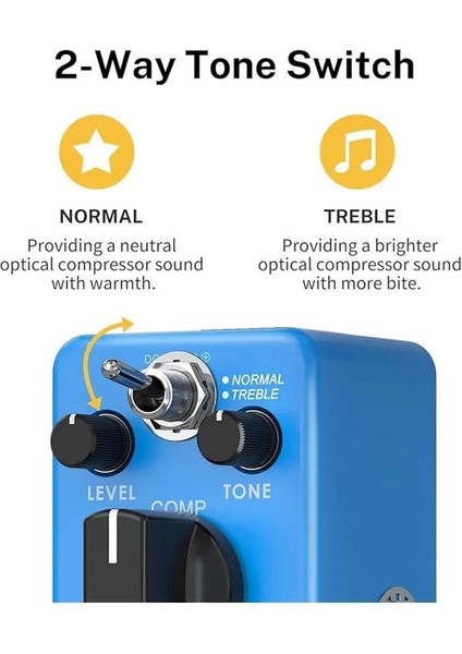 Ultimate Compressor Pedal (Mavi) fiyatları