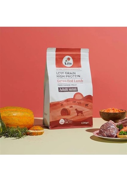 Doğal Besi Kuzu Etli Yetişkin Mini Irk Köpek Maması 2.5 kg fırsatları