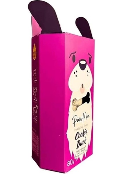 Cookie Duck Köpek Ödülü – Ördek Etli, Nar, Brokoli ve Havuçlu Doğal Atıştırmalık | Tüm Irklar fiyatları