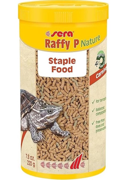 Raffy P Kaplumbağa Yemi 1000 ml 250 gr