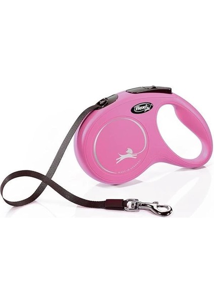 Flexi New Classic M Beden Pembe 5mt Şerit Tasma fırsatları