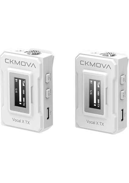 Vocal x V1W 2.4 Ghz Dahili Mikrofonlu Telsiz Mikrofon Seti, Beyaz Renk modelleri