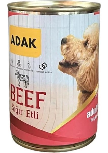 Sığır Etli Yetişkin Köpek Konservesi 415 Gram