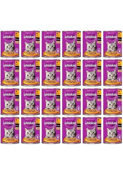 Tavuklu 400 gr X24, Kedi Yaş Mama