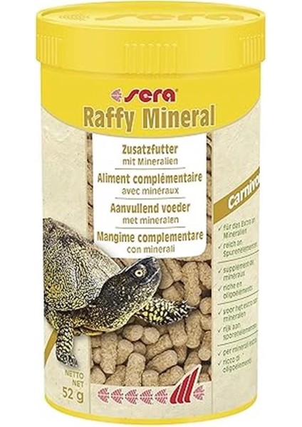 Sera Raffy Mineral Kaplumbağa Yemi 250 ml 55 gr