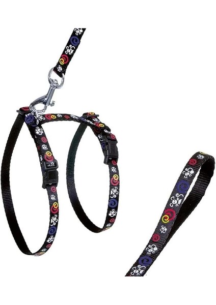 Evcil Hayvan Tasması+Uzatma 120 Cm, Siyah