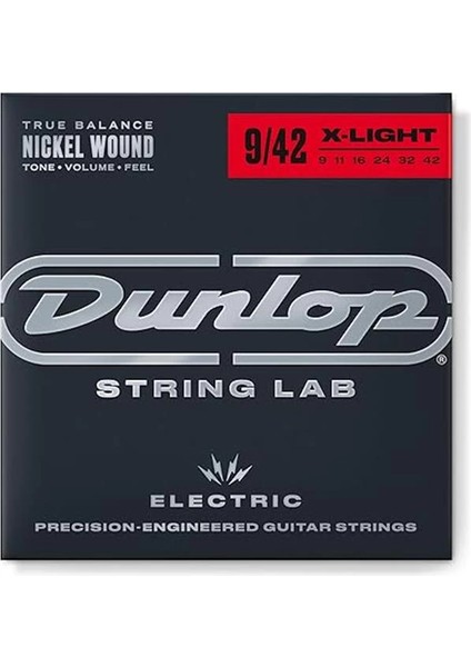 Dunlop DEN0942 Nickel Light Elektro Gitar Teli (9-42) fırsatları