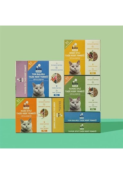 Fresh Ton Balıklı Taze Kedi Yemeği