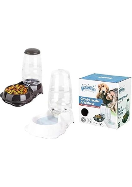 Pawise Hazneli Kedi Köpek Mama-Su Kabı Takım 2,6 Lt modelleri