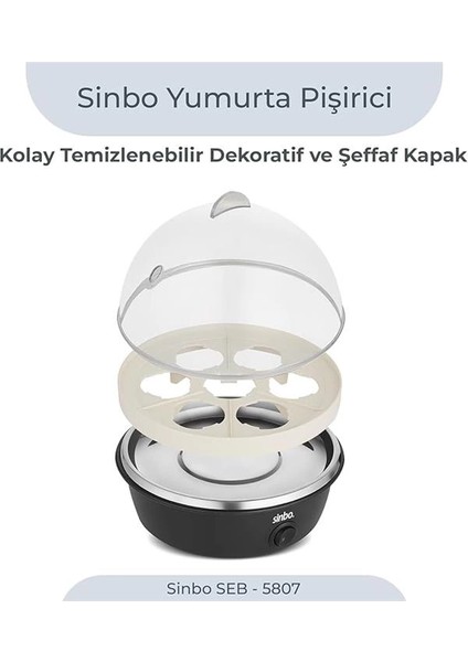 SEB-5807 Yumurta Pişirme Makinesi, Yumurta Pişirici modelleri