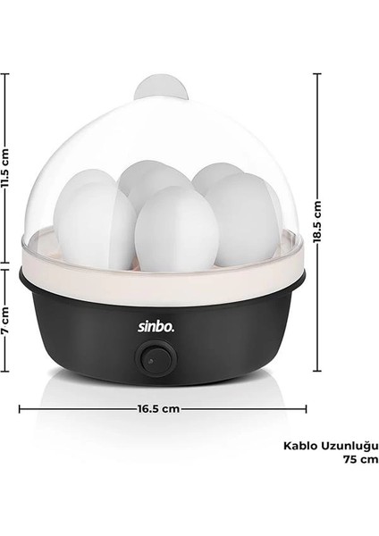 SEB-5807 Yumurta Pişirme Makinesi, Yumurta Pişirici indirimleri