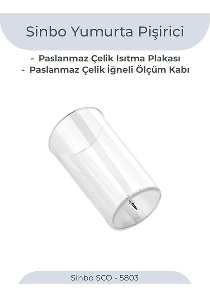 SEB-5807 Yumurta Pişirme Makinesi, Yumurta Pişirici